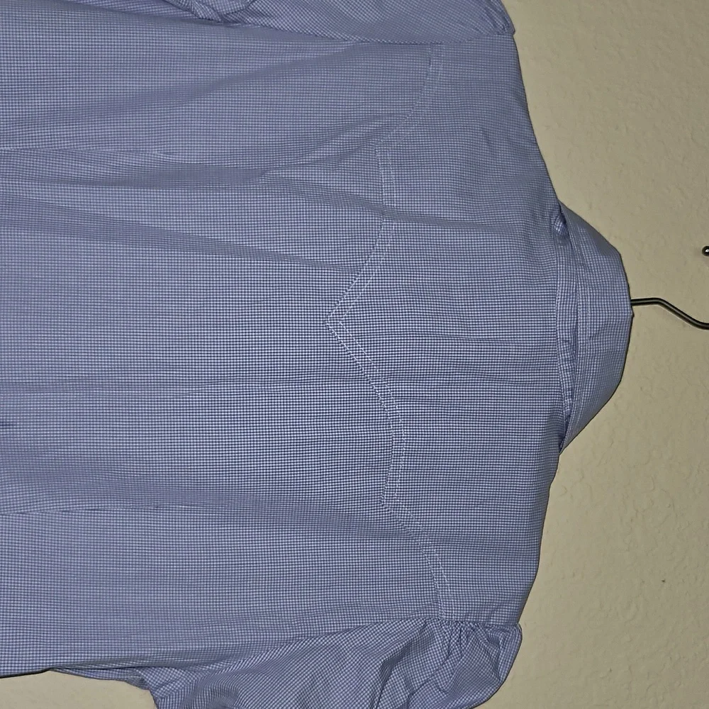 NWT-Roper Womens MEDIUM Light Blue Short Sleeve Shirt - Picture 10 of 13